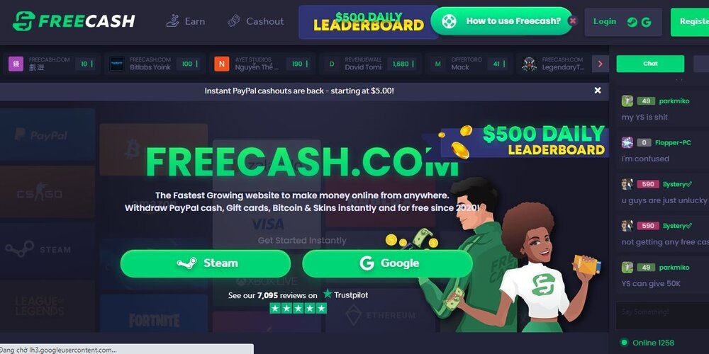 Freecash Review