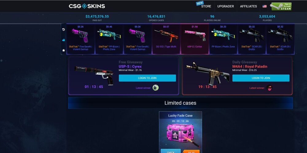 CSGO-SKINS.COM - Leave a comment and ❤️ to participate Results in 3h 🏆 🥇  Good luck everyone!