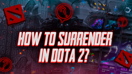 How to Surrender in Dota 2?