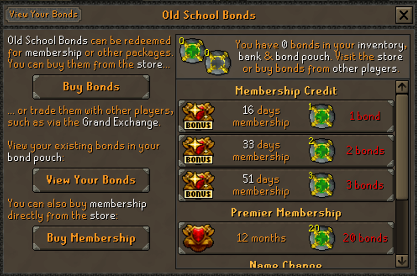 what are bonds in rs