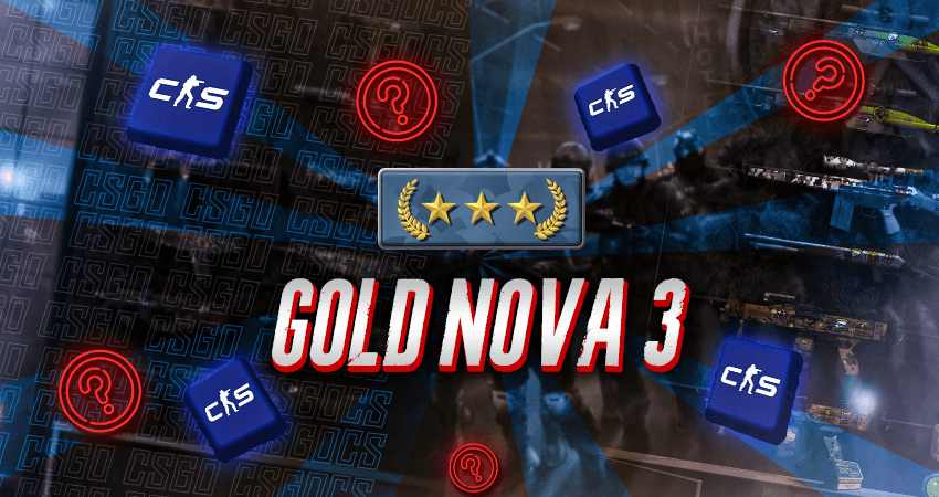 Gold Nova 3 CSGO Rank